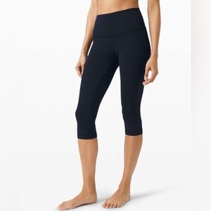 Lululemon Align High Rise Crop 17" - NAVY
